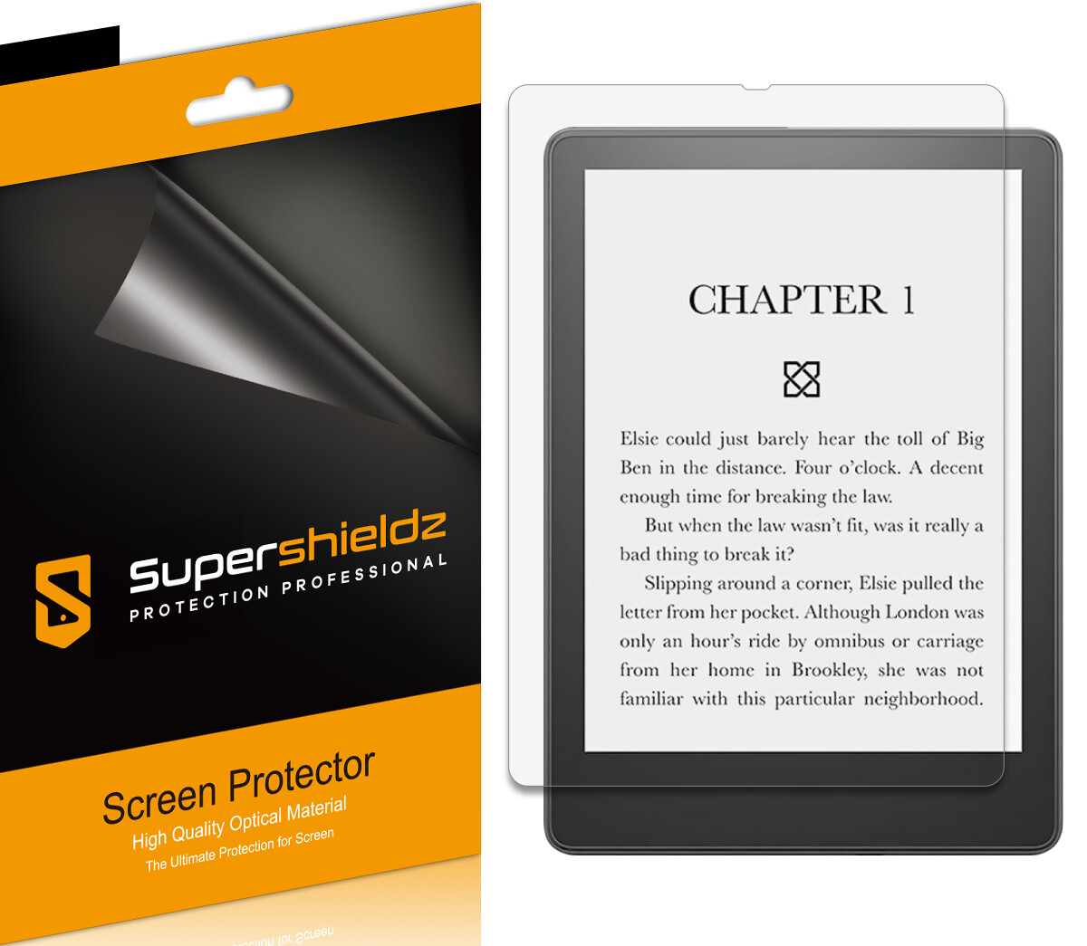 3X Supershieldz Clear Screen Protector for Kindle Paperwhite Signature Edition