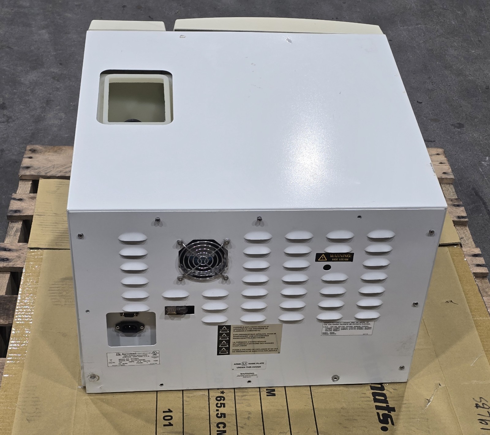 Harvey SterileMax Sterilizer Model ST75925 Benchtop Autoclave Power Tested