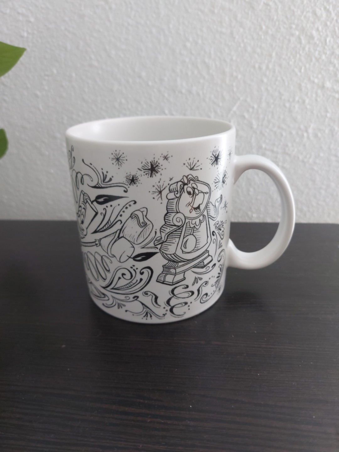 Disney Parks Beauty & The Beast Be Our Guest Very Large Ceramic Coffee Mug