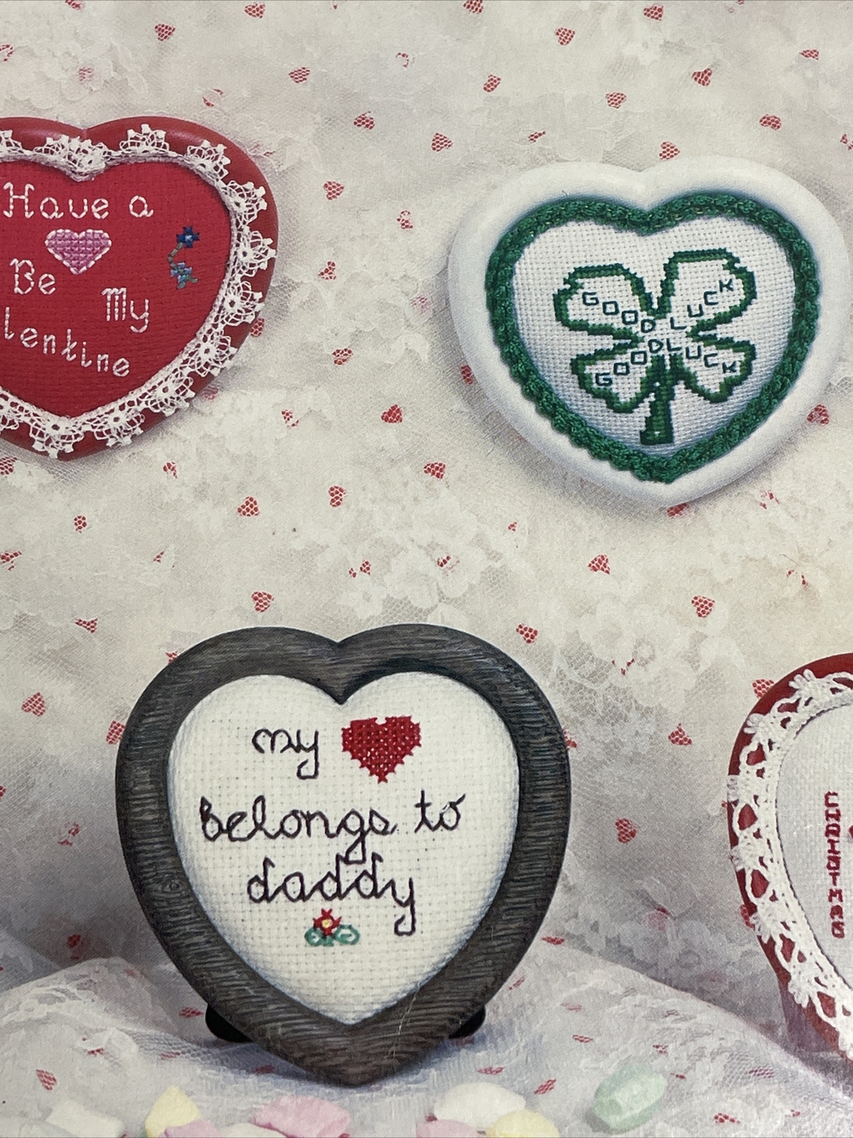 Krazy Stitches Loving Hearts Cross Stitch Pattern