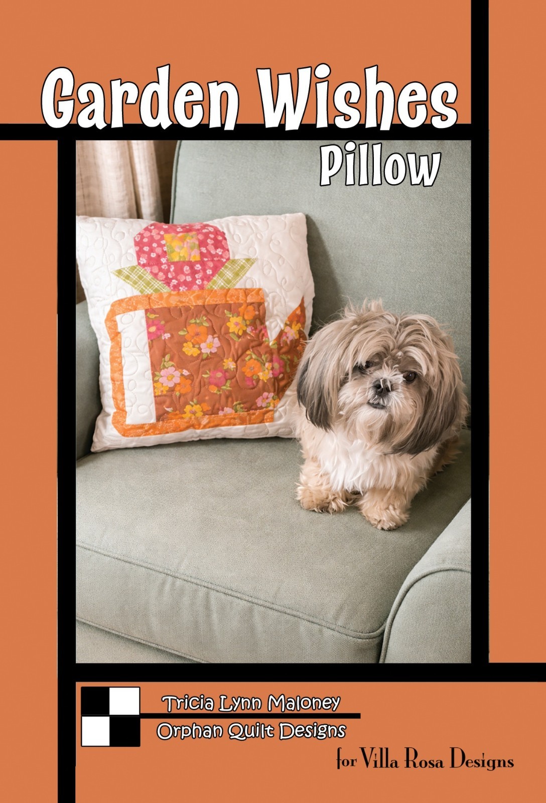 Garden Wishes Pillow Quilting Pattern