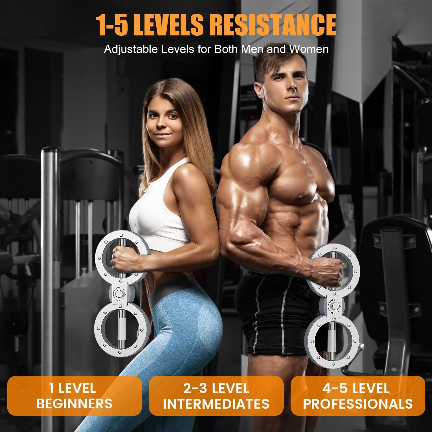 Adjustable Resistance Burn Machine for Forearm Strength Training and Arm Workout