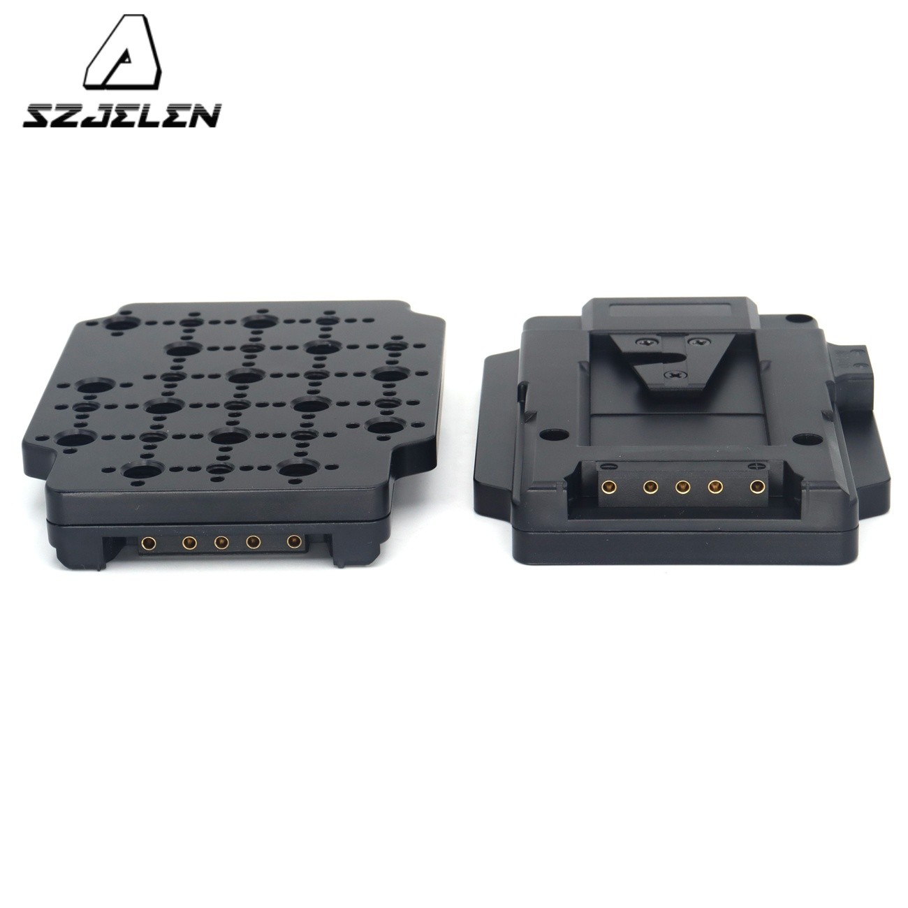 Camera V-Mount Battery Expansion Cheese Plate Conversion Board With 1/4" 3/8"