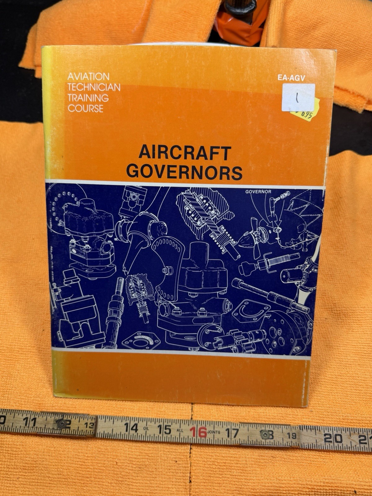 Vintage Aircraft Governors Aviation Technician Training Manual EA-AGV 0891001565