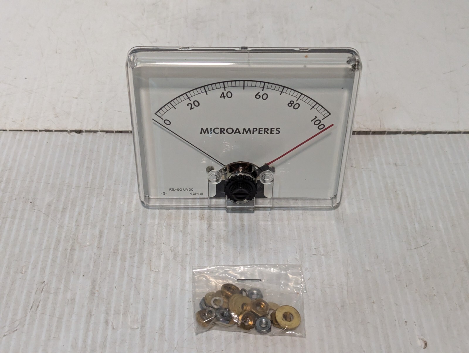 LFE 0451C 100 Microampere Meter+Returns