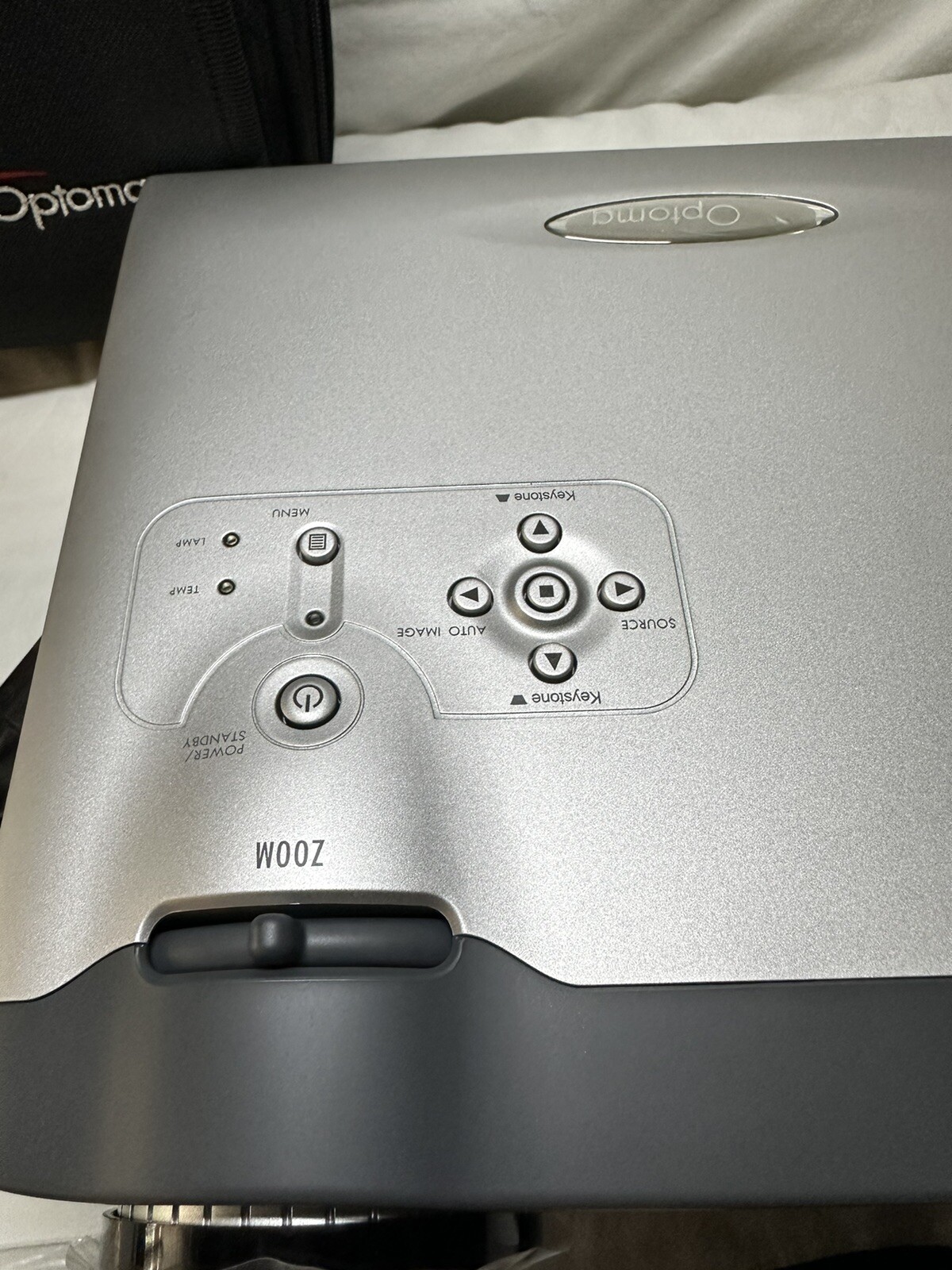 Optoma EP745 Portable Projector w/ DLP Technology & Case TESTED, WORKING!!