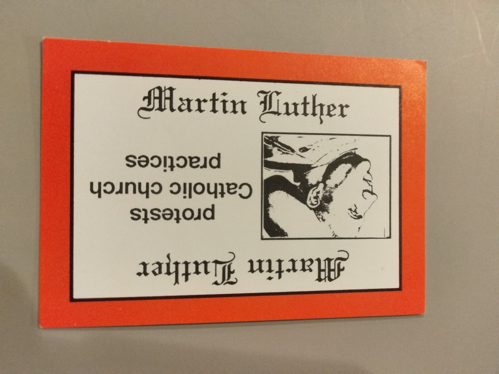 PERSPECTIVE Time Line Game 1992 card used MARTIN LUTHER World History free ship