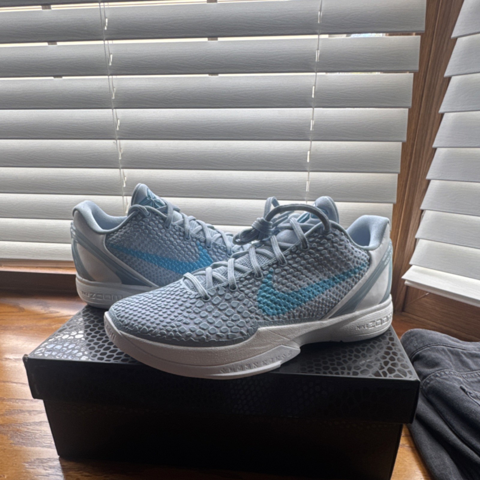Caitlin Clark Kobe VI Protro “Light Armory Blue”
