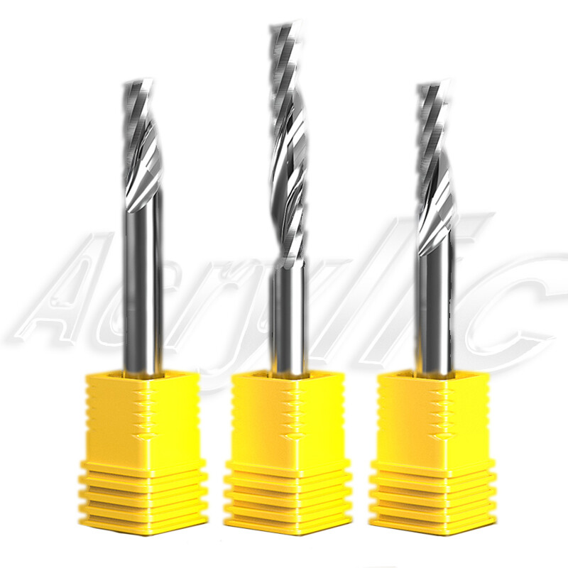End Mill Tungsten 5/8mm Milling Cut MDF Plastic Cutting 1 Flute CNC Router Tools