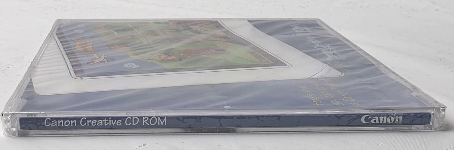 Canon Creative CD-ROM 1995 For Windows Version 1.3 New Sealed