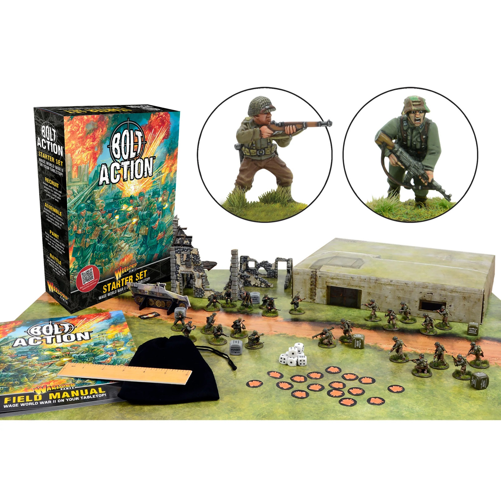 Bolt Action Starter Set | Wage World War II On Your Tabletop!