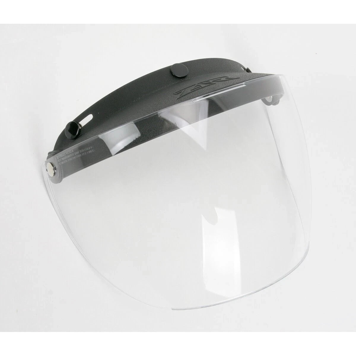 SHIELD/VISOR 3 SNAP CLEAR ZIR 0131-0062
