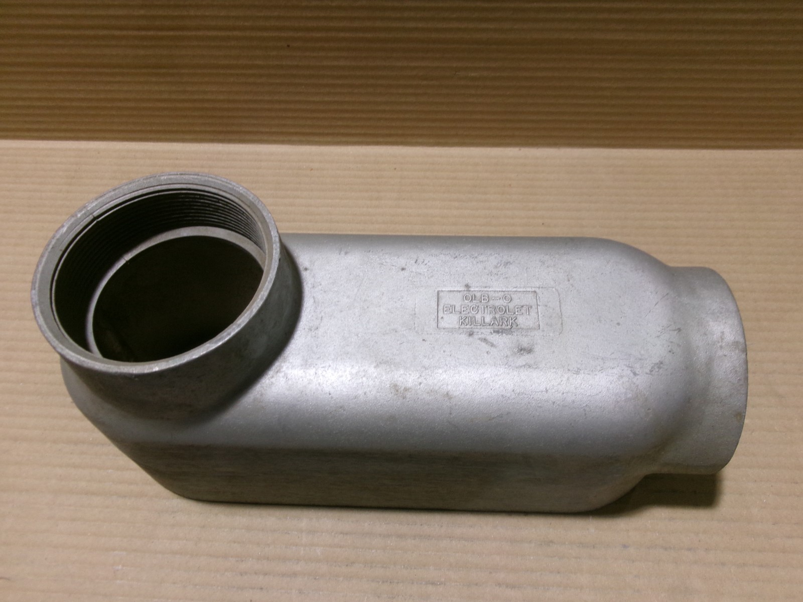 New Killark OLB-0 4" Type LB Conduit Body Electrolet #6 AK
