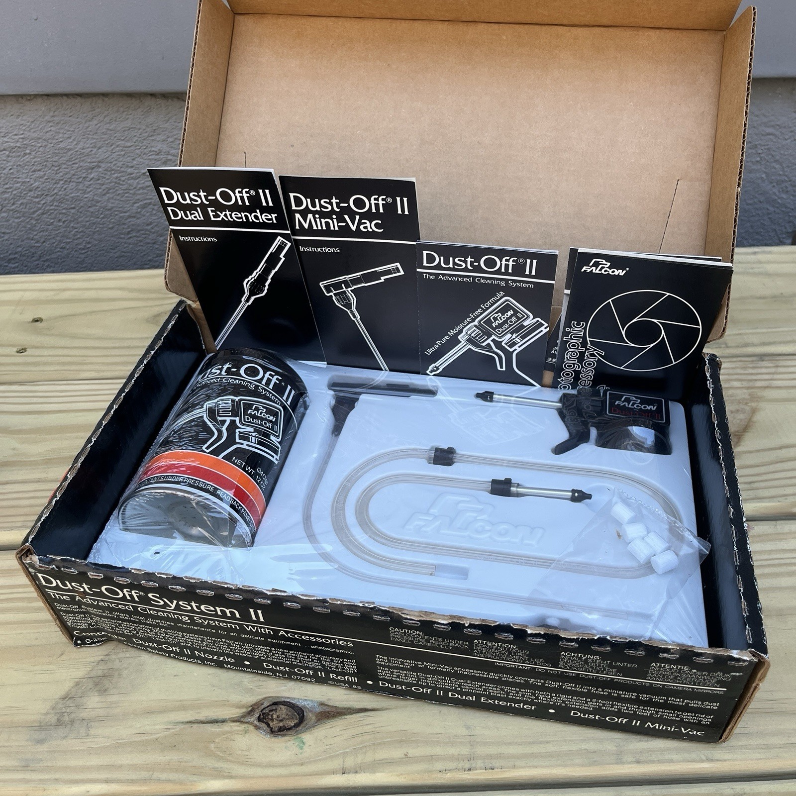 Dust-Off System II Compressed Air and Vacuum Kit