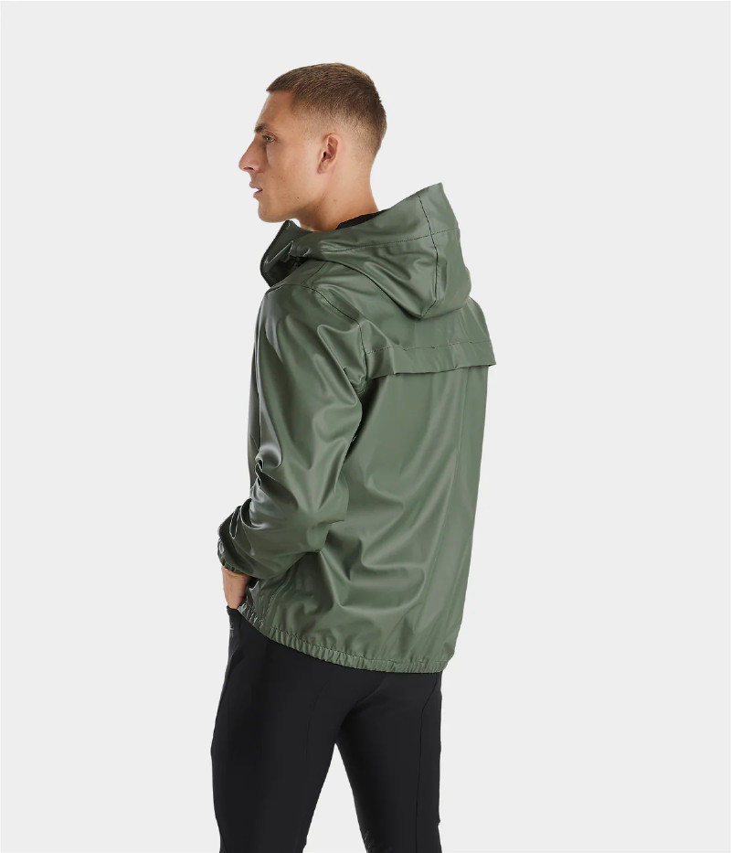 Horse Pilot Men's Short Rain Tech Jacket