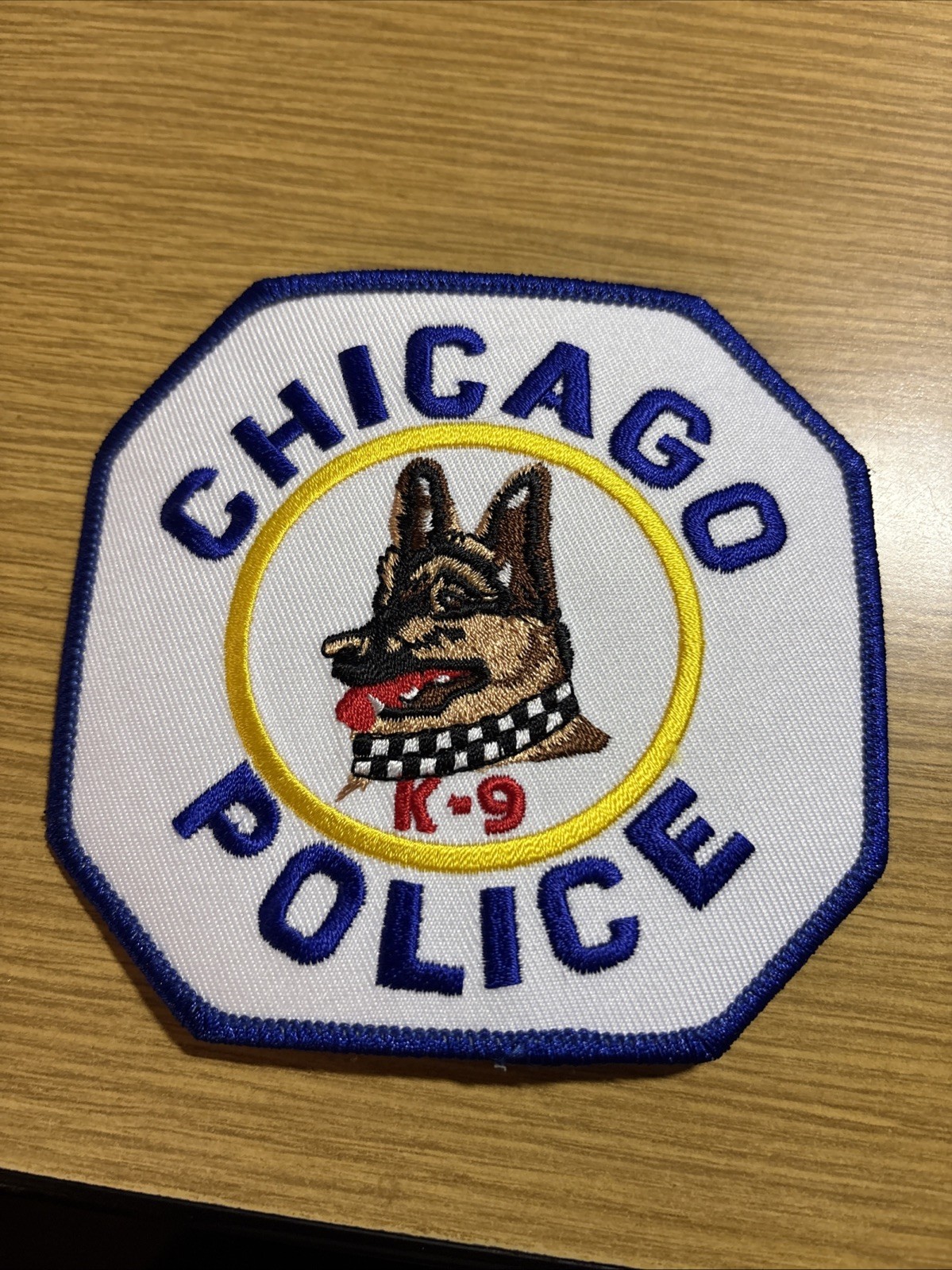 Chicago Police Illinois K-9 Patch -Historical Memorabilia