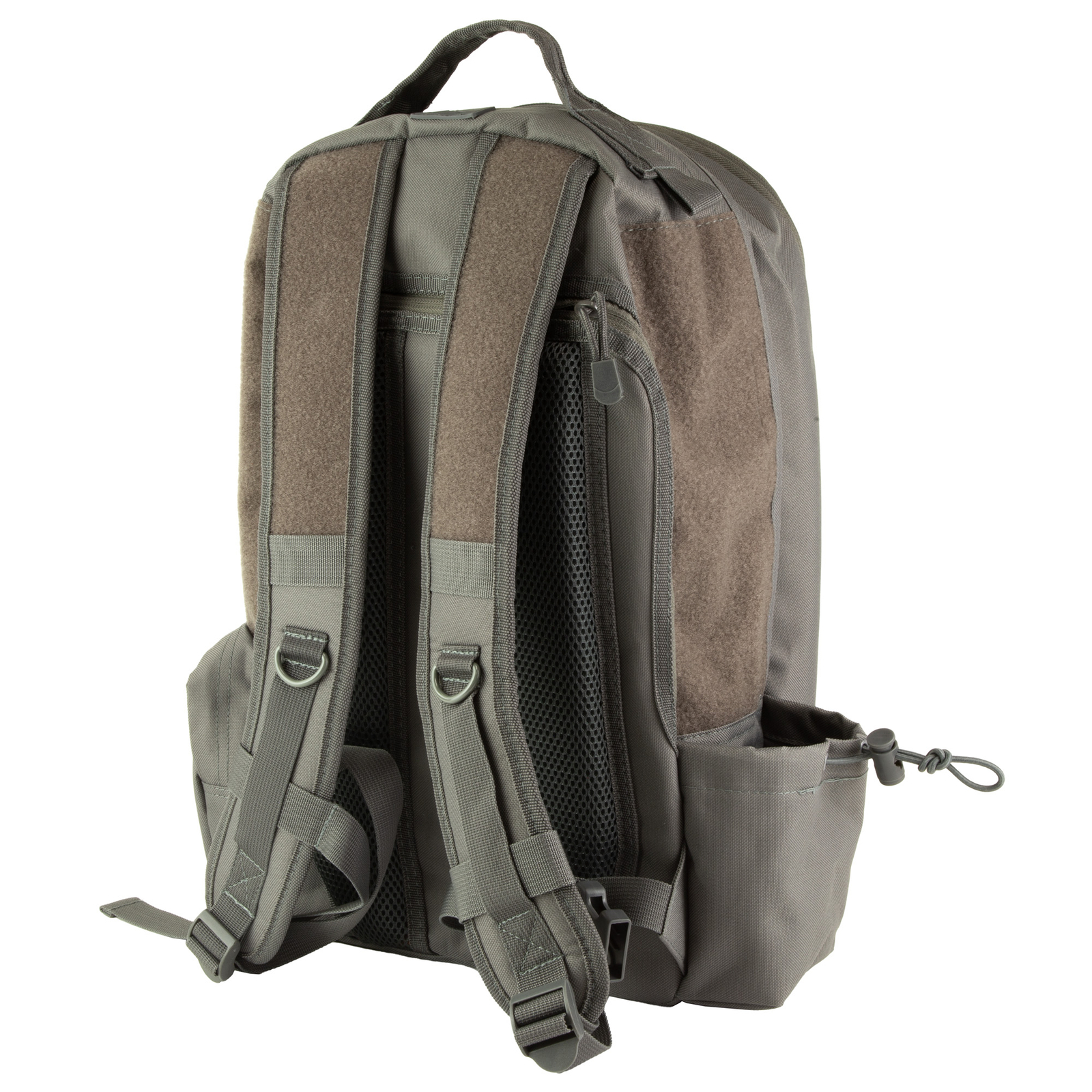 NcSTAR Patch Backpack 18"x14"x3" VISM Patch Urban, Small Side Pouch Surface Gray