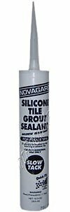 Novagard 700-164 White Tile Grout Sealant, 10.3oz
