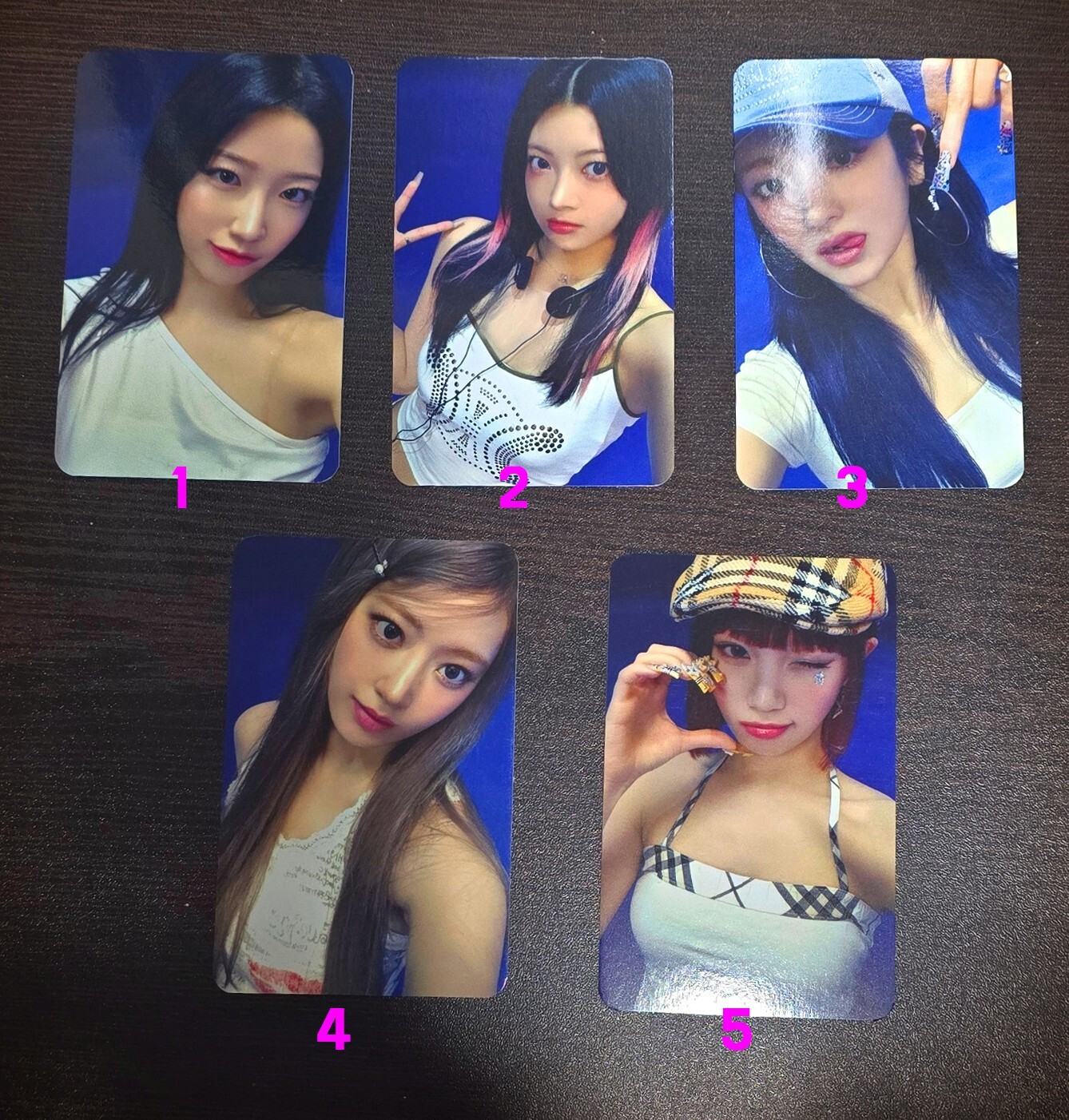 LE SSERAFIM - Crazy Power Station FAN SIGN EVENT LUCKY DRAW PHOTOCARD KPOP 르세라핌