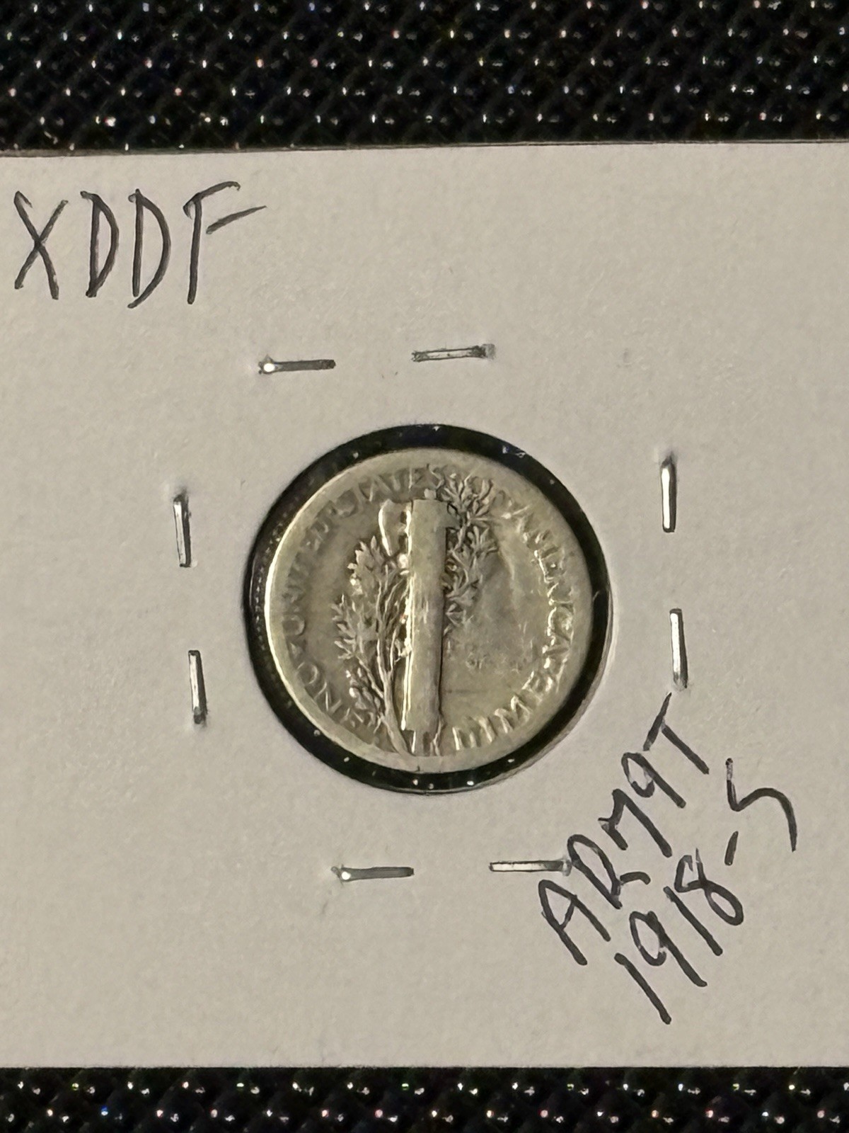 1918-S Mercury Dime