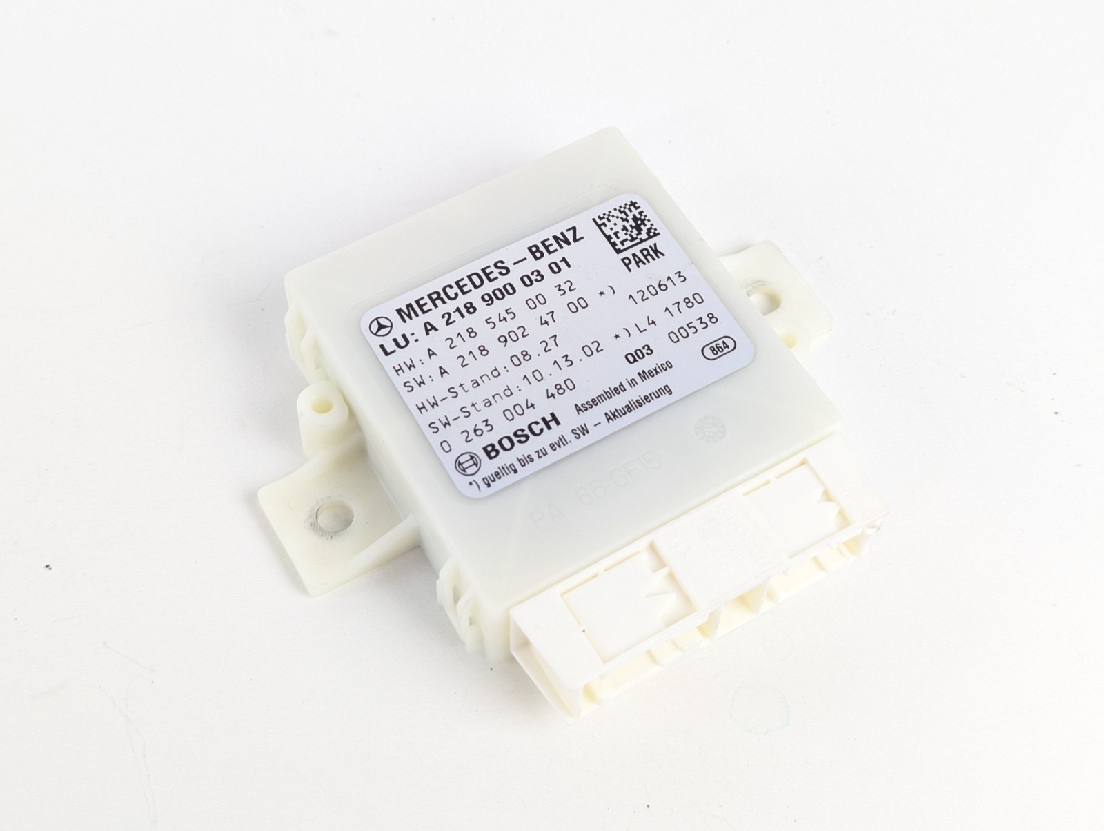 12-14 Mercedes W218 CLS550 Parking Back Up Reverse Distance Control Module OEM