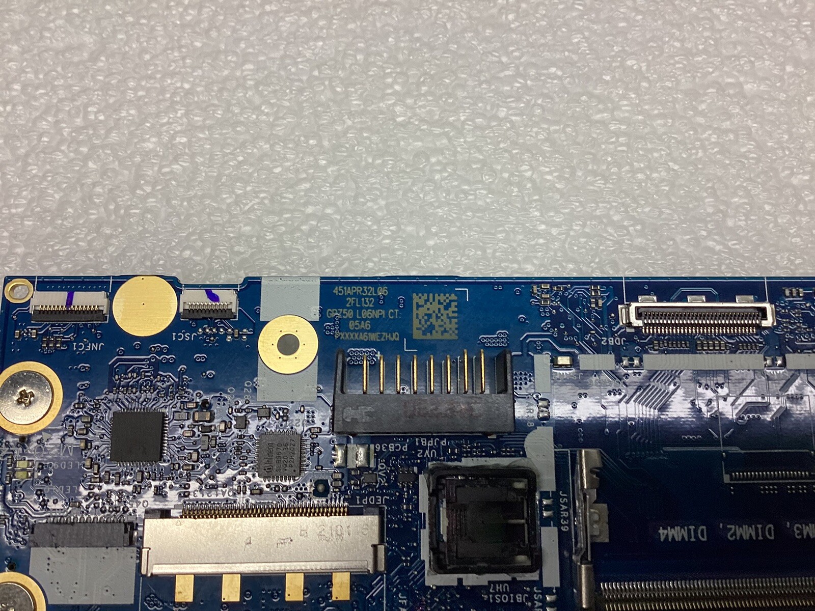 System board for HP ZBook Fury 15 G8 Intel i7-11800H 2.30 GHz CPU PN# M87577-001