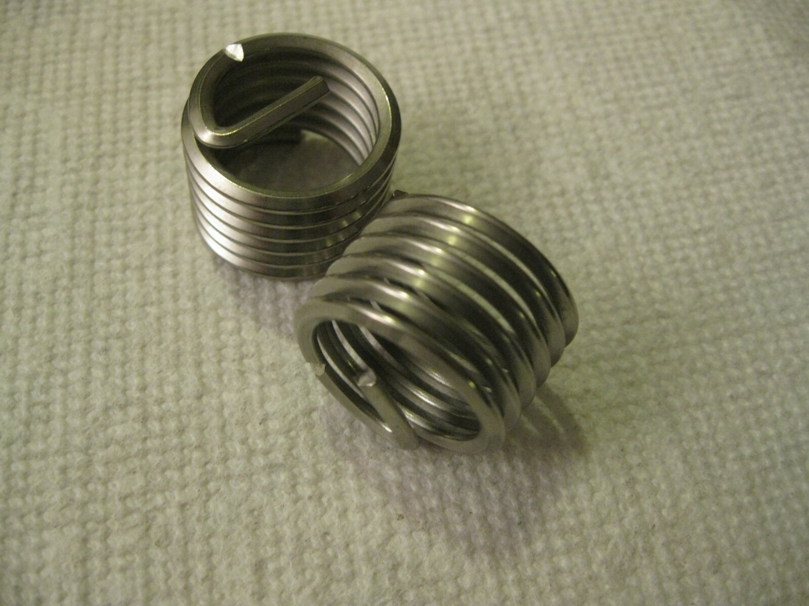 7/8-9 Helicoil Free Running Screw Thread Insert 2pc Lot .875" long