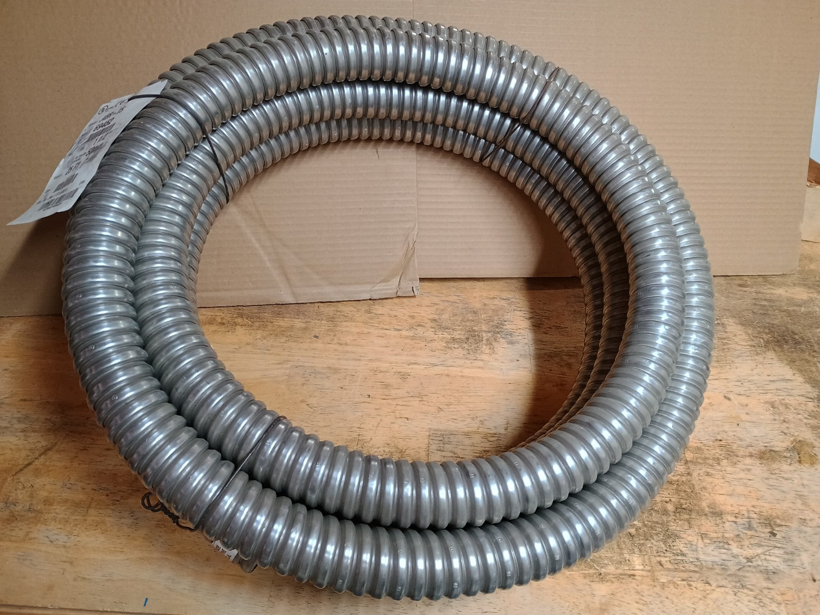 25' of Electri-Flex ABR-15 Flexible Aluminum Conduit, 1-1/2" Diameter