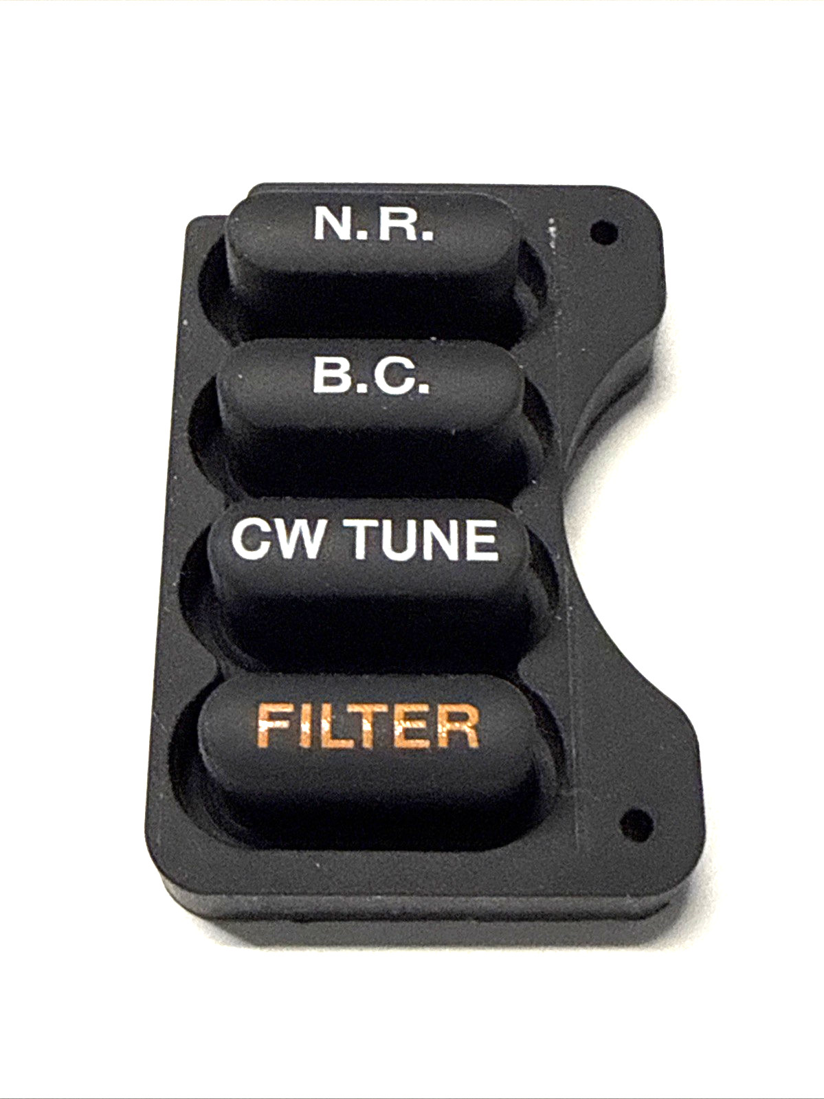 KENWOOD TS 570D rubber buttons N.R./B.C./CW TUNE/FILTER
