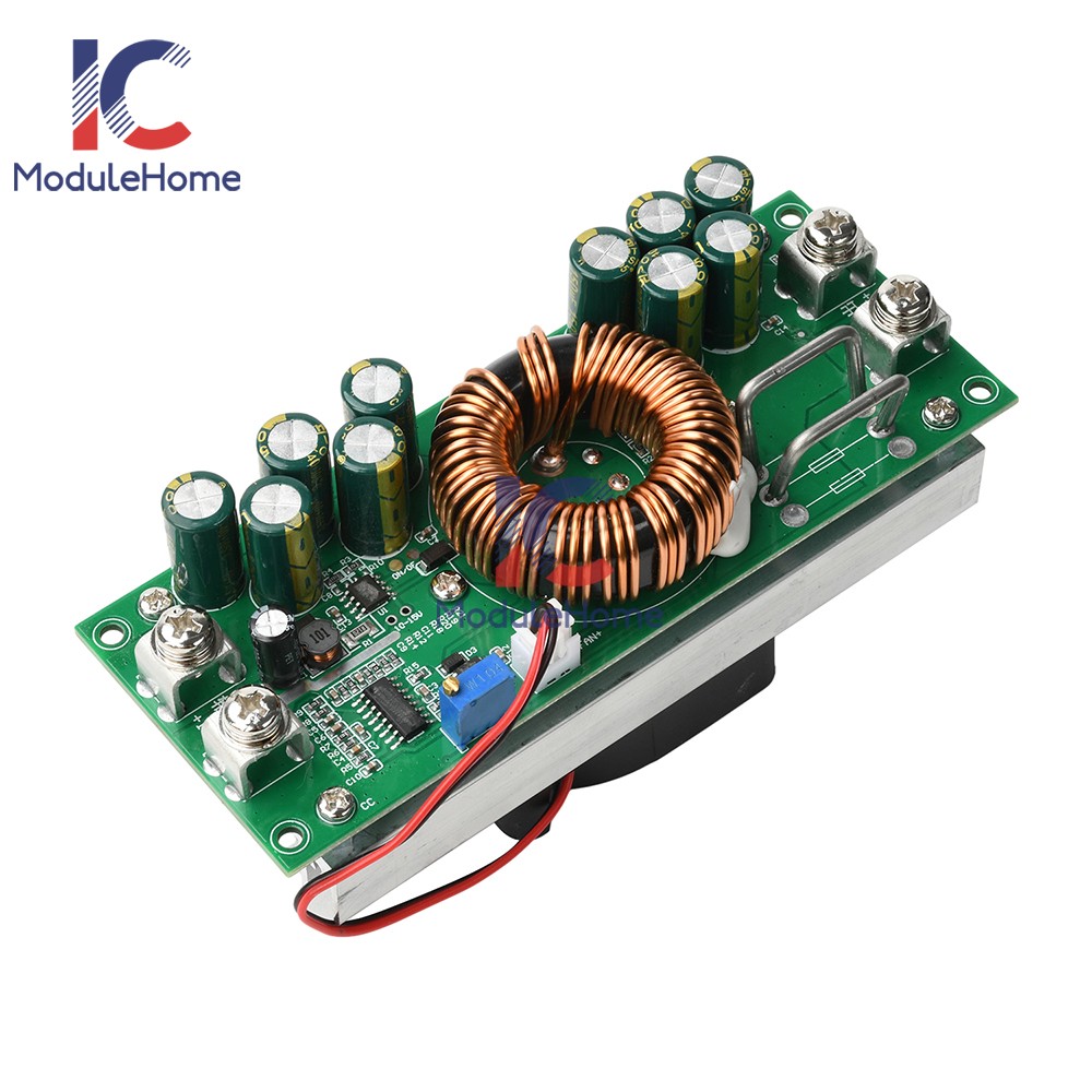 1200W 30A 1500W 50A Adjustable DC-DC Step-down Buck Power Supply Module