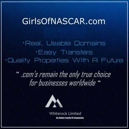 Girls Of NASCAR.com !  Babe Photos / Race Results / Stats  * Premium Domain Name
