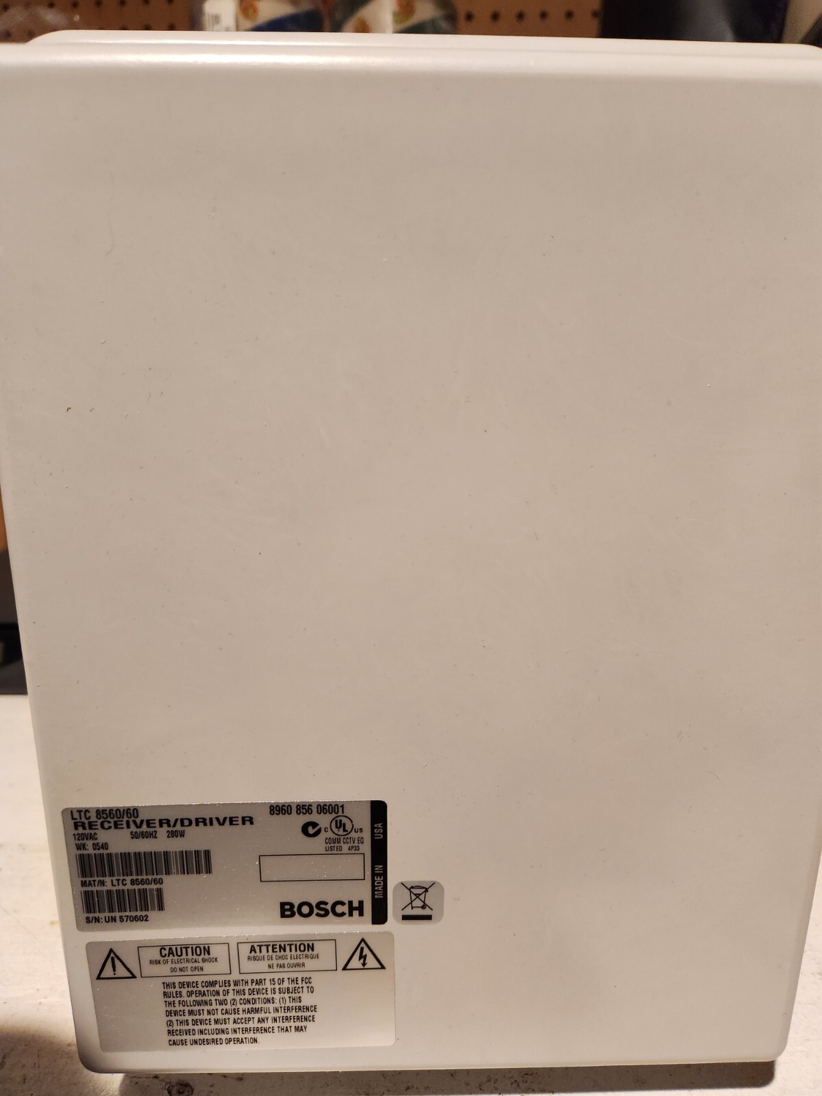NOS BOSCH Receiver/Driver LTC8560/60 8960 856 06001