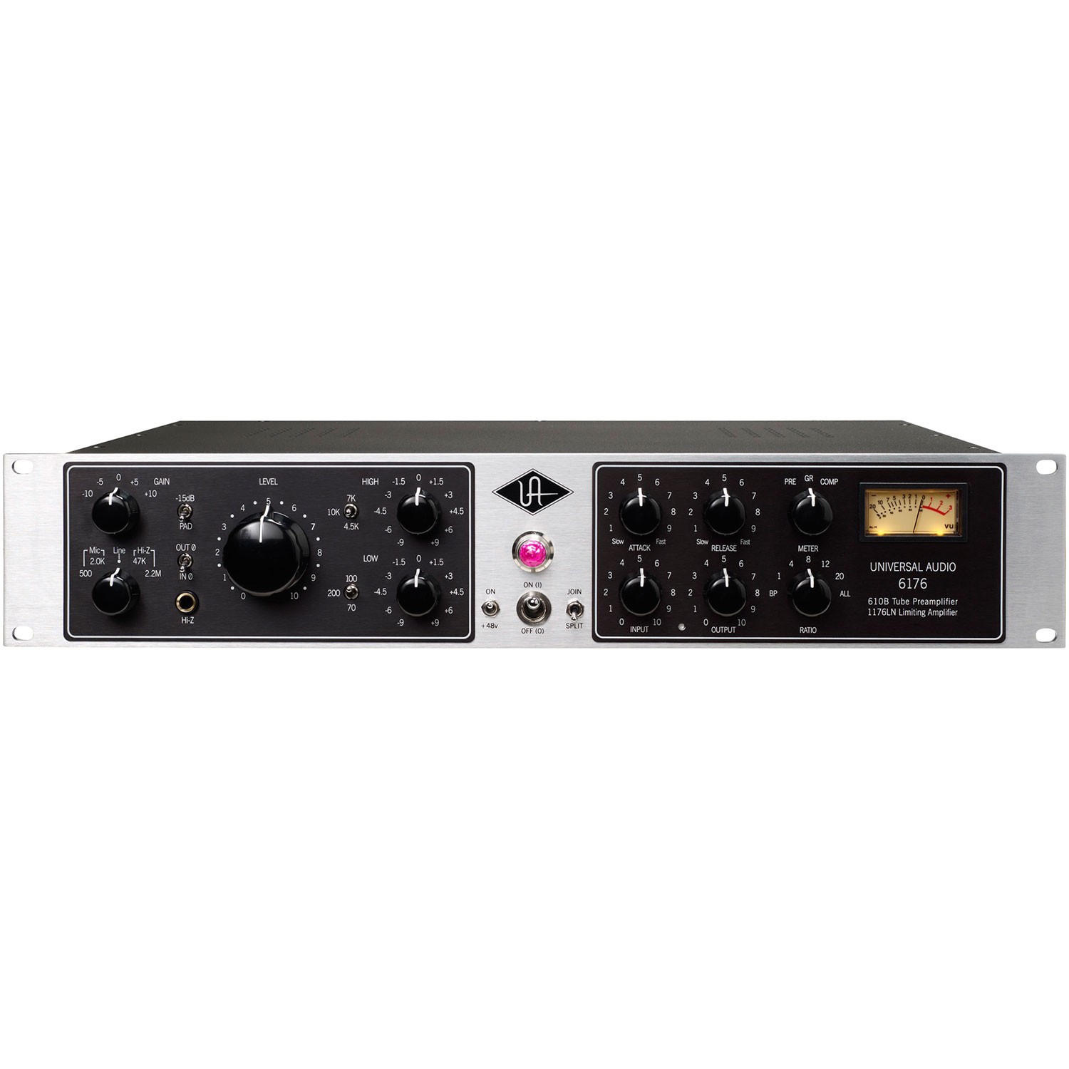 Universal Audio 6176 All-Analog Tube Channel Strip 1U 19" Rack-Mount (B-Stock)