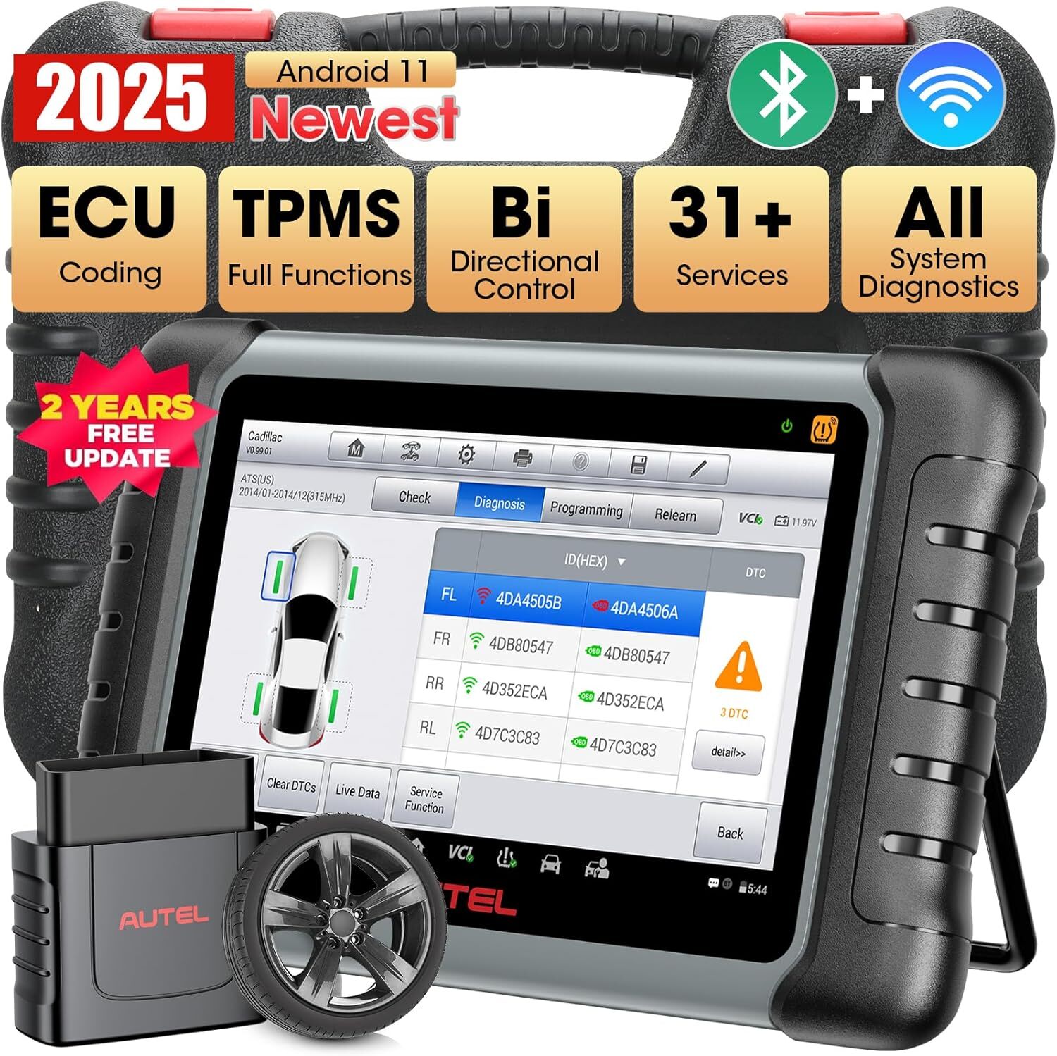 【🔥2 Year Free 】Autel MP808S-TS PRO TPMS Programming ALL System Diagnostic Scan