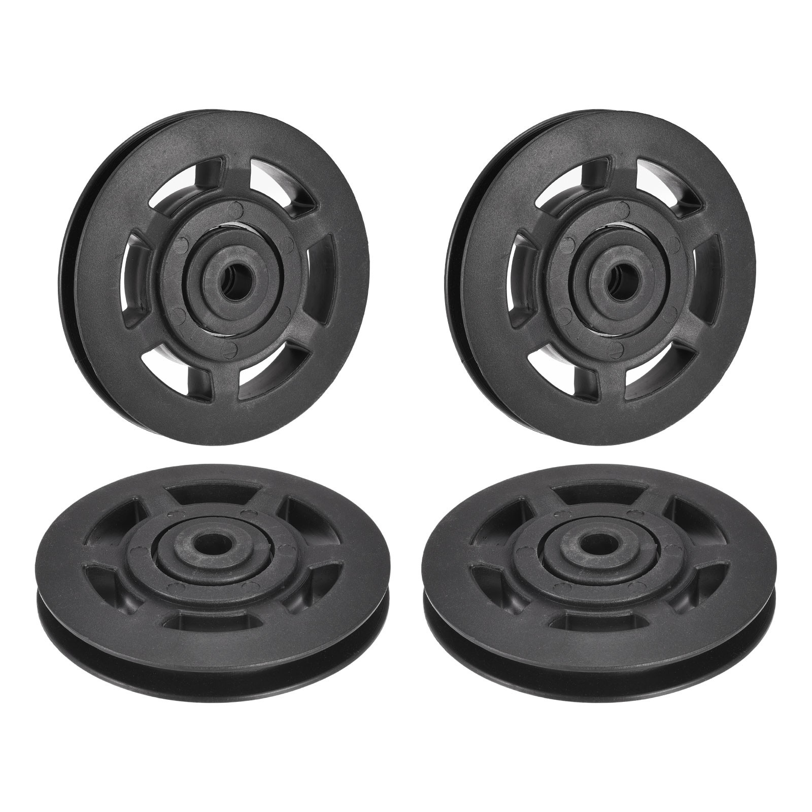 4pack 96mm Bearing Pulley Wheel Cable Fitness Equipment Accessories