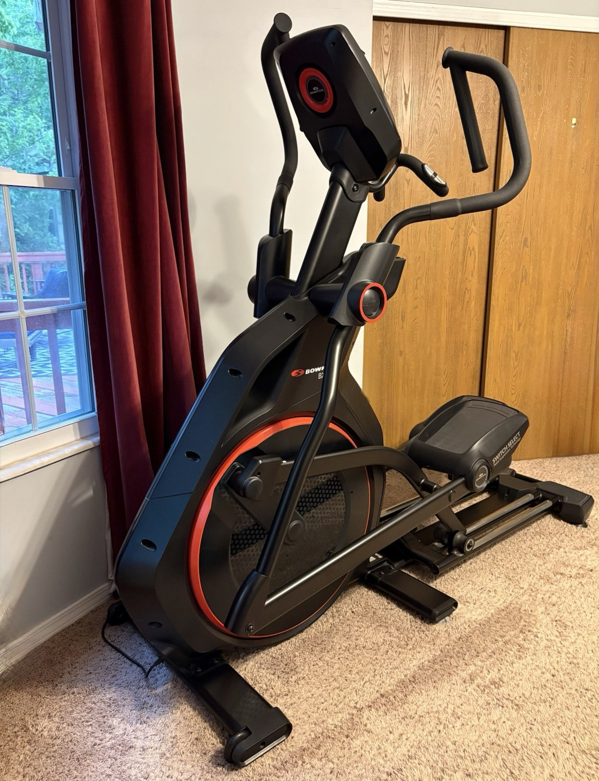 BowFlex BXE116 Elliptical with heart rate monitoring, incline and resistance