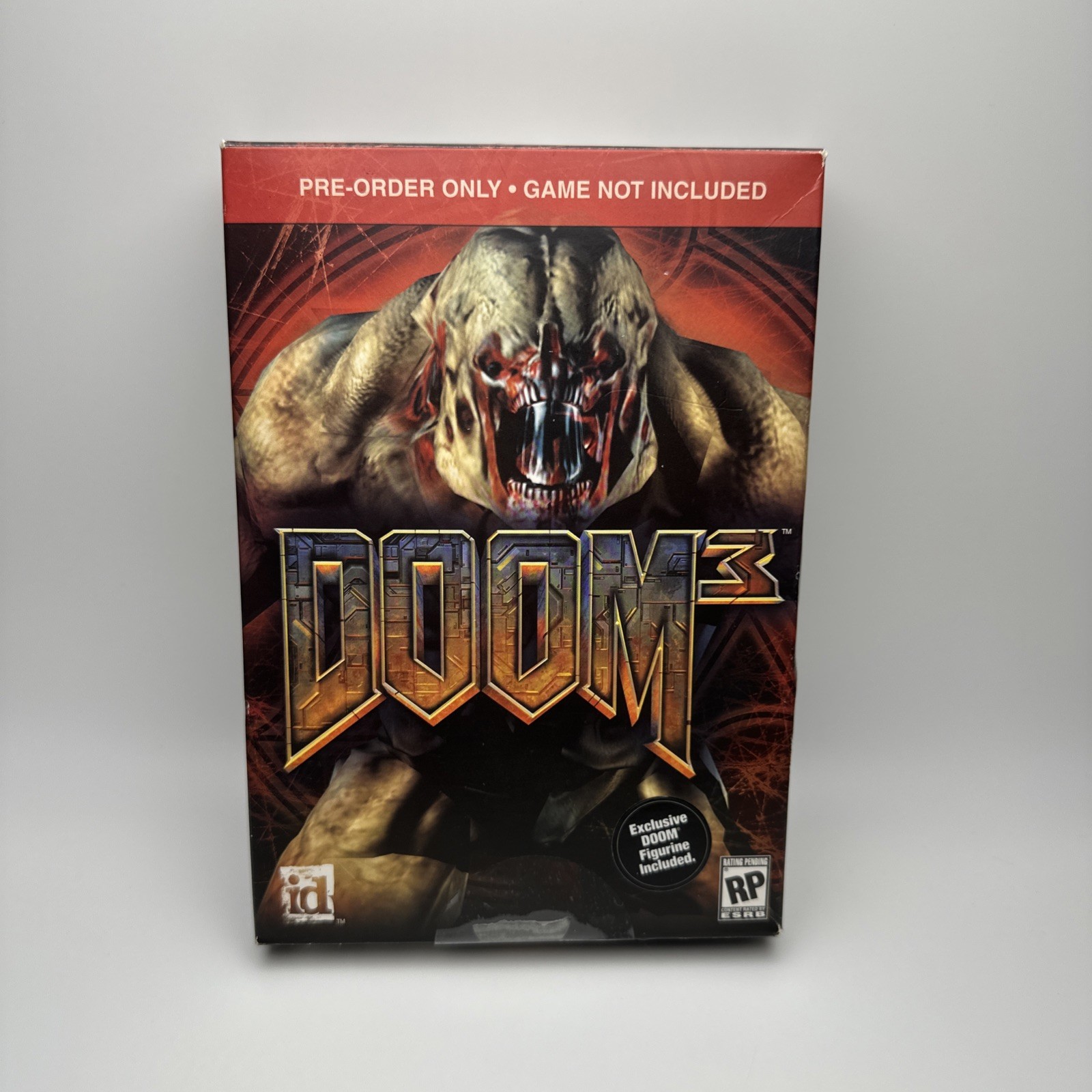 Doom 3 Pre-Order Box Only for PC (No Game or Extras)