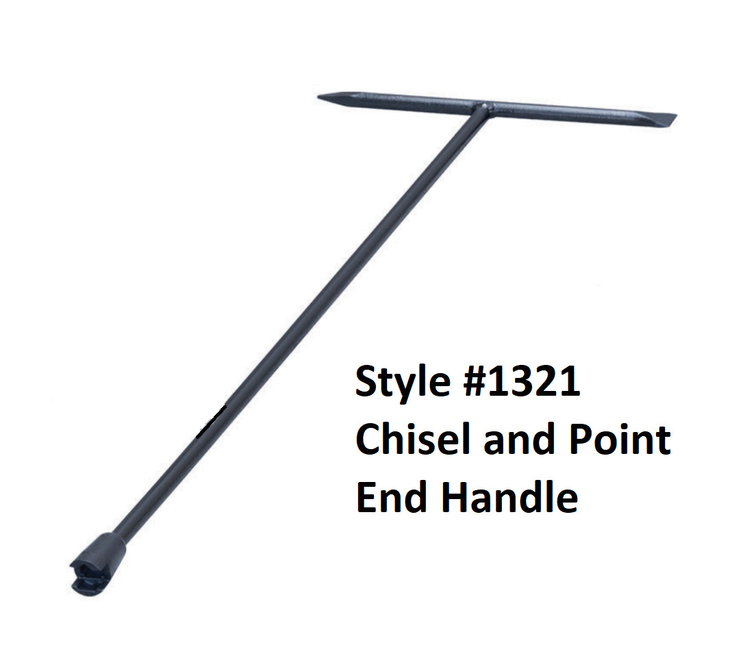 3' Combo Curb Rod/Curb Key, for Pentagon Curb box lids & curb stop valve #1321