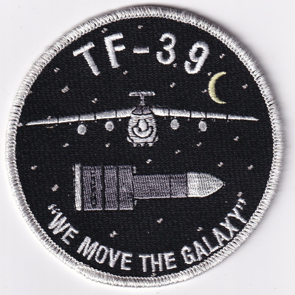 TF-39 Jet Engine Program patch C-5 Galaxy US Air Force USAF We Move the Galaxy