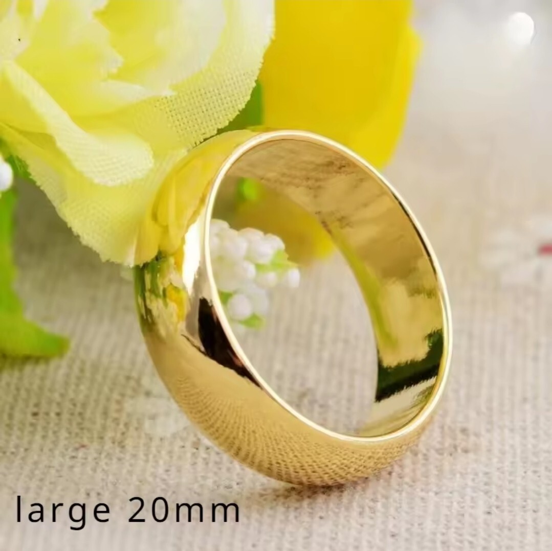 Magic Trick Magnetic Ring Vanishing Tricks Gold Color T16