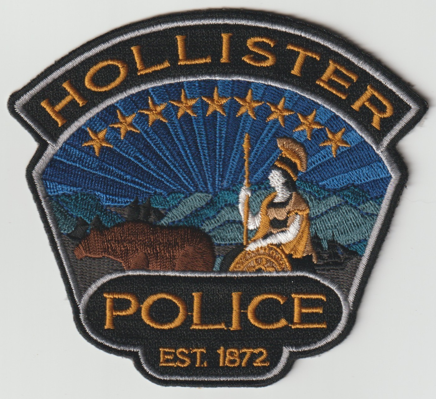 Hollister, California Police {VERY RARE} 2013 Issue!