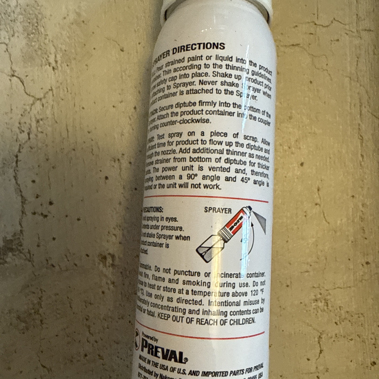 Preval Sprayer 267 Preval Spray Gun- NEW