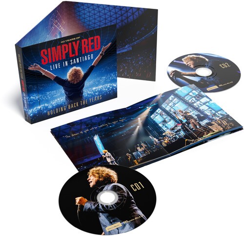 Simply Red - Holding Back the Years: Live in Santiago [New CD] With Booklet, Dig