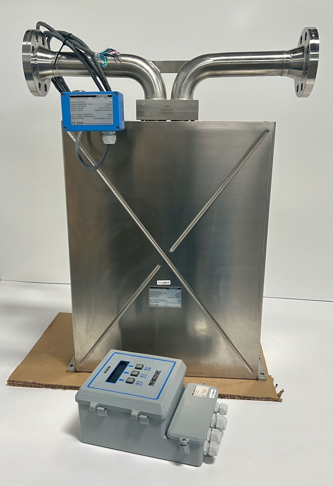 Rheonik RHM 30 FNT (p)-2" CL 300/RHE08-230 Flow sensor ,600 kg/min/ Trans.