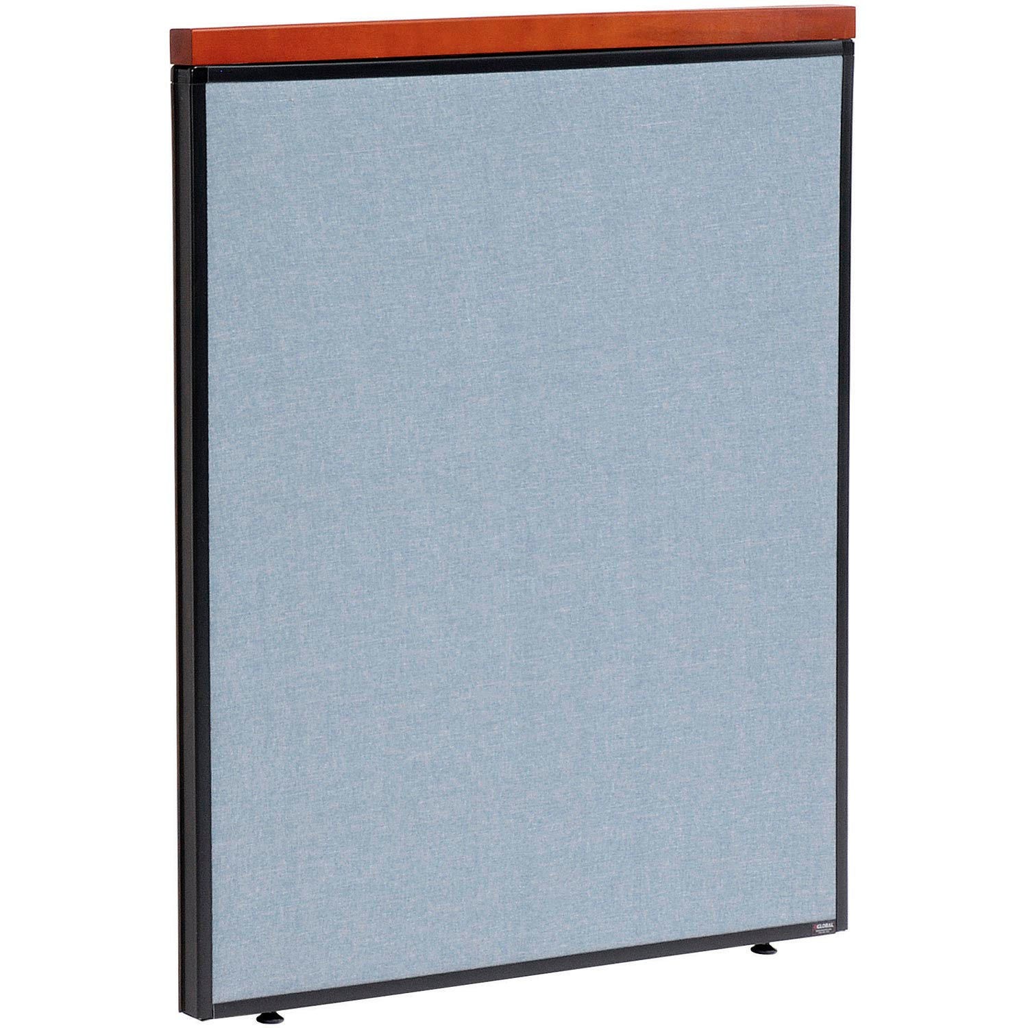 36-1/4"W x 43-1/2"H Deluxe Office Partition Panel Blue