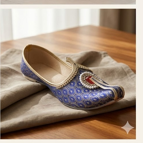 Men Shoes Indian Handmade Leather Jutties Khussa Loafers Mojaries US 6-11