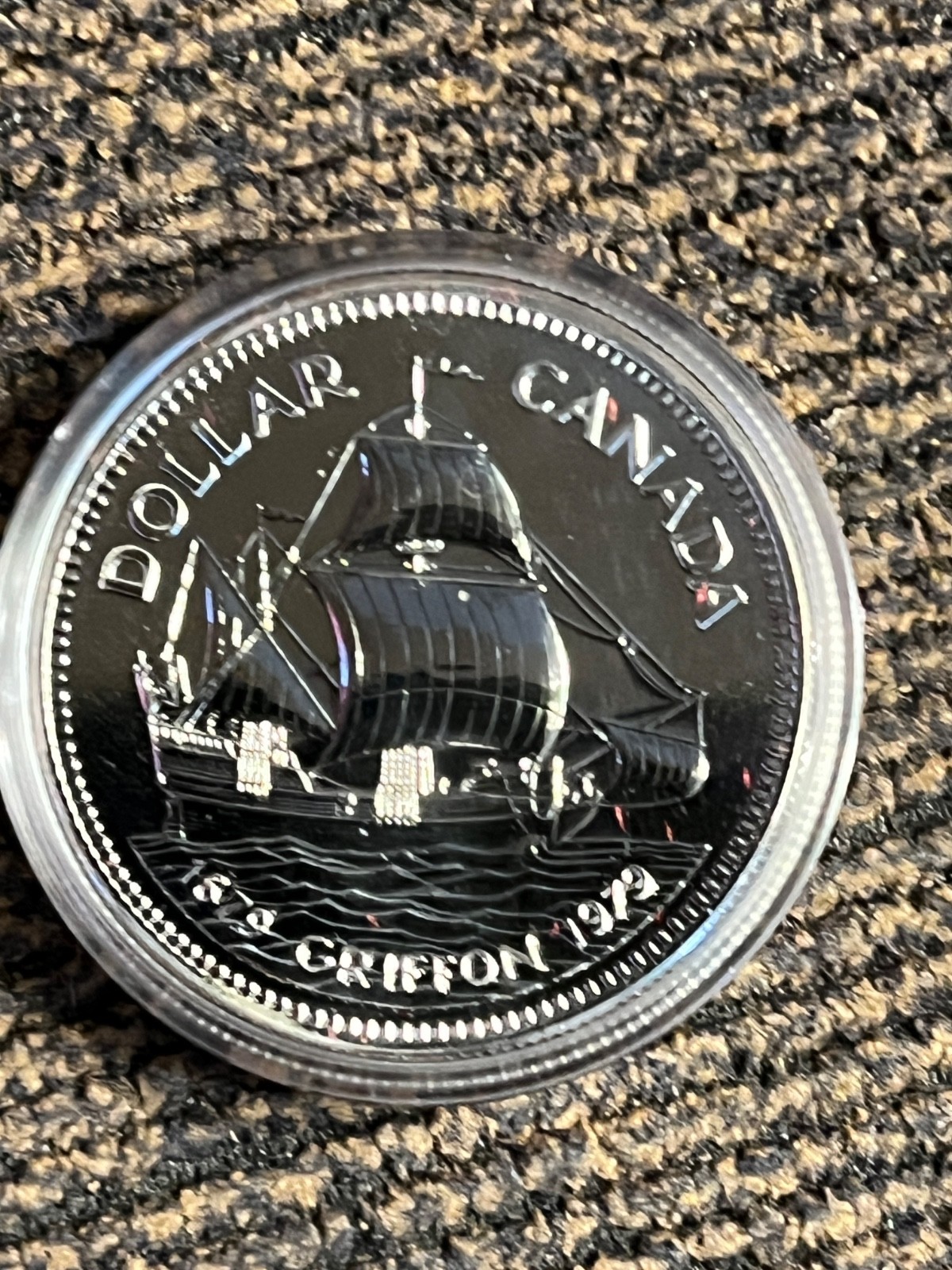 1979 Canada Dollar Griffon Tricentennial PROOF LIKE Silver Dollar