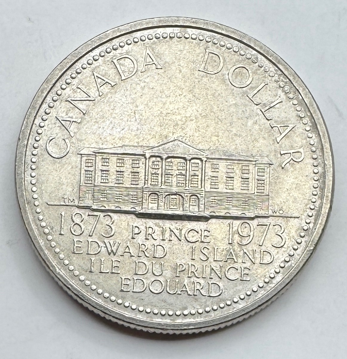 1973 Canada Dollar Coin - Canadian Large 1D Coin - Prince EI - Free Shipping