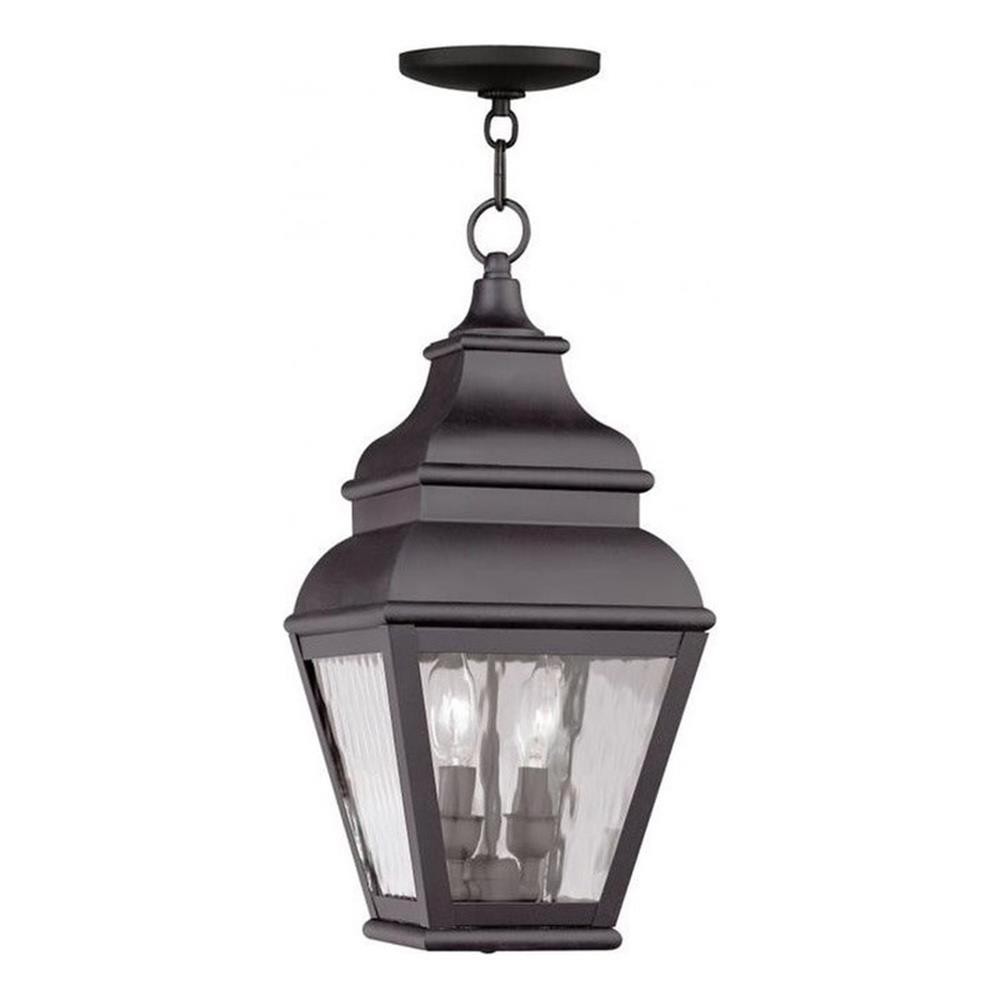 Beaumont Lane 2 Light Outdoor Chain Hang in Bronze
