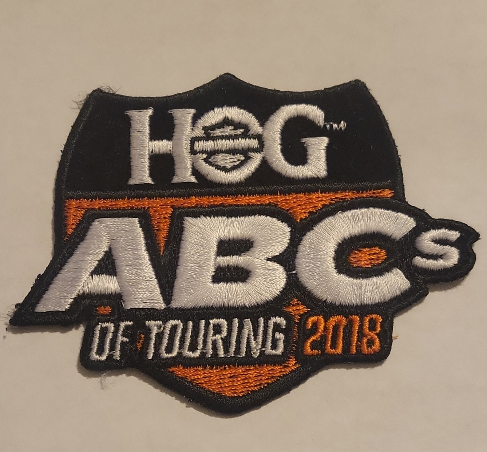 Harley-Davidson HOG ABCs of Touring 2018 Embroidered Patch